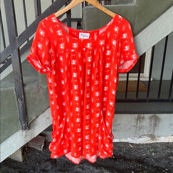 HOLDING HORSES Tops - NWT Anthropologie Holding Horses Abstractions Top Summer Boho Festival Sz Sm